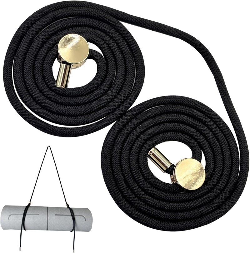 DAOSUN Yoga Mat Strap - 8MM Adjustable Paracord Carrier for Carrying Yoga Mats, Camping Pads & Blankets (Strap Only) - Image 1